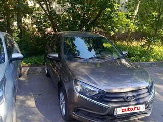 2022 Lada (ВАЗ) Granta I Рестайлинг, коричневый, 700000 рублей, вид 4