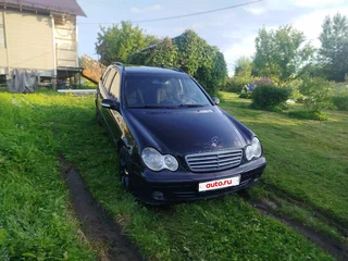 2005 Mercedes-Benz C-Класс 200 II (W203) Рестайлинг, чёрный, 420000 рублей, вид 1