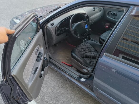 2006 Kia Spectra I Рестайлинг 2, синий, 320000 рублей - вид 7