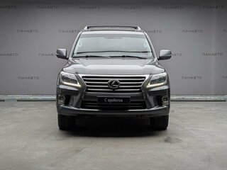 2013 Lexus LX 570 III Рестайлинг, серый, 3145000 рублей, вид 2