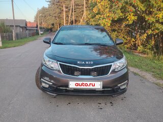 2016 Kia Rio III Рестайлинг, коричневый, 1060000 рублей, вид 2