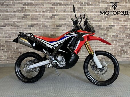 2017 Honda CRF 250L Rally, красный, 490000 рублей, вид 1