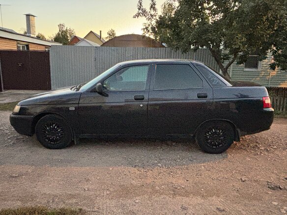 2007 Lada (ВАЗ) 2110, чёрный, 187000 рублей - вид 3