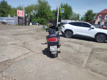 2000 Suzuki Burgman (SkyWave) 400, синий, 230000 рублей, вид 4