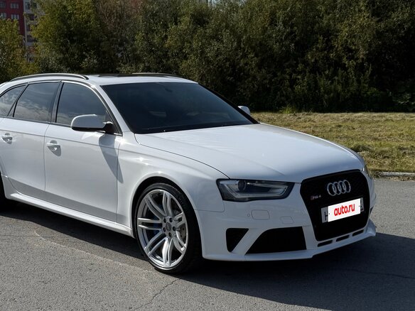 2013 Audi RS 4 III (B8), белый, 3700000 рублей - вид 4