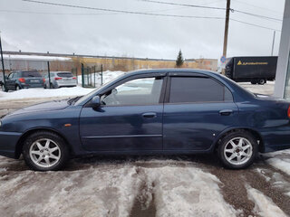 2007 Kia Spectra I Рестайлинг 2, синий, 350000 рублей, вид 4