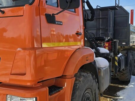 2024 КамАЗ 43118, оранжевый, 7492500 рублей, вид 1