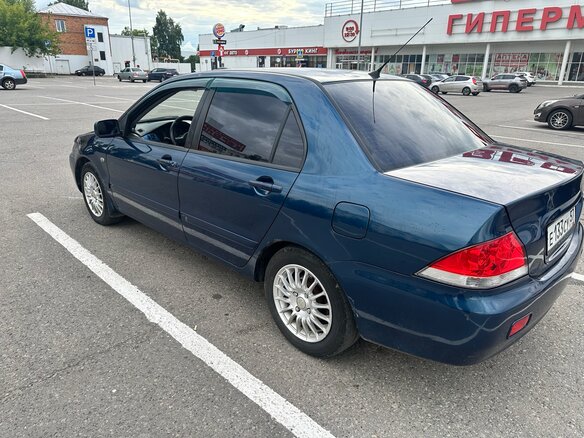 2006 Mitsubishi Lancer IX Рестайлинг, синий, 240000 рублей - вид 6