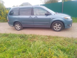 2004 Mazda MPV II (LW) Рестайлинг, синий, 430000 рублей, вид 5