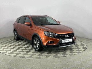 2018 Lada (ВАЗ) Vesta SW Cross I, оранжевый, 980000 рублей, вид 3