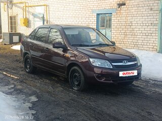 2012 Lada (ВАЗ) Granta I, красный, 340000 рублей, вид 2