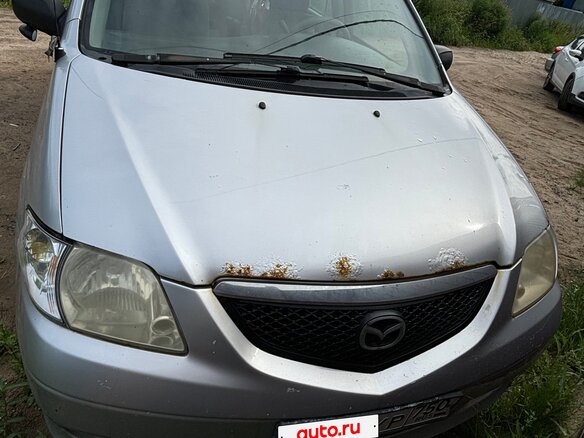 2003 Mazda MPV II (LW), серый