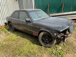 1988 Mercedes-Benz 190 (W201), чёрный, 150000 рублей, вид 1