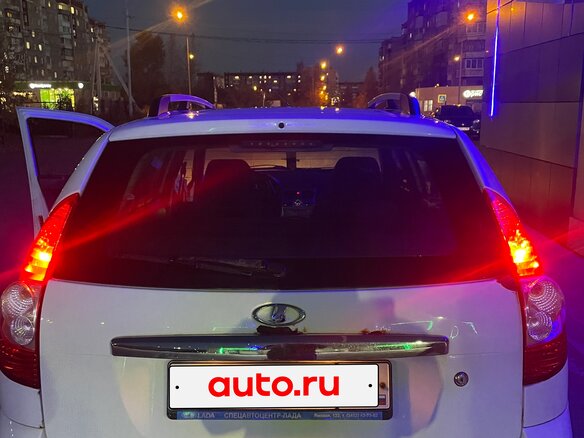 2012 Lada (ВАЗ) Priora I, белый - вид 4