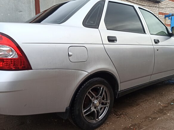 2010 Lada (ВАЗ) Priora I, серый, 250000 рублей - вид 6