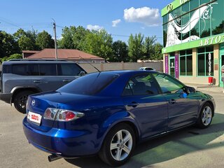 2005 Mazda 6 I (GG) Рестайлинг, синий, 475000 рублей, вид 2
