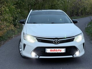 2015 Toyota Camry US Market VII (XV50) Рестайлинг, белый, 1400000 рублей, вид 1
