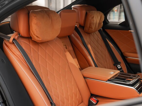 2026 Mercedes-Benz S-Класс 450 d Long 4MATIC VII (W223) Рестайлинг, чёрный - вид 38