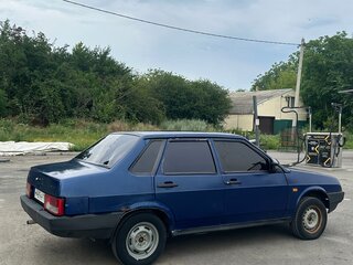 2002 Lada (ВАЗ) 21099, серебристый, 75000 рублей, вид 2