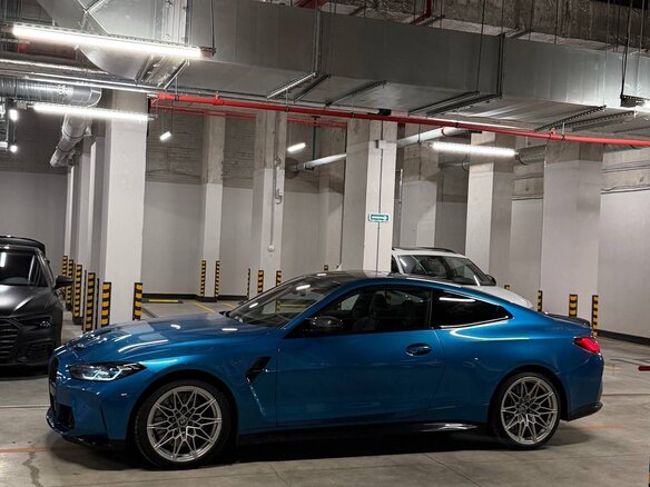 2023 BMW M4 Competition Package G82/G83, синий, 9490000 рублей - вид 17