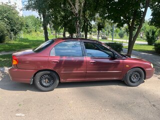 2006 Kia Spectra I Рестайлинг 2, красный, 170000 рублей, вид 5