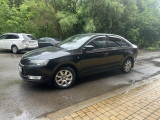 2014 Skoda Rapid I, чёрный, 800000 рублей, вид 2