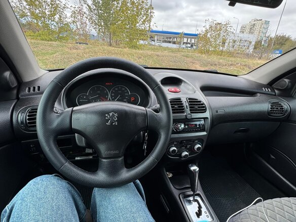 2005 Peugeot 206, серый, 250000 рублей - вид 7