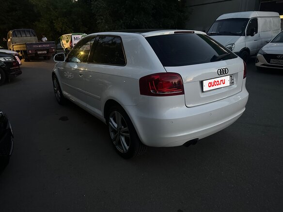 2008 Audi A3 II (8P) Рестайлинг 2, белый, 720000 рублей - вид 4