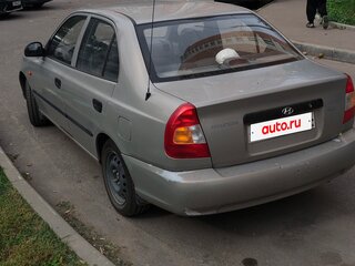 2008 Hyundai Accent ТагАЗ II, бежевый, 320000 рублей, вид 4