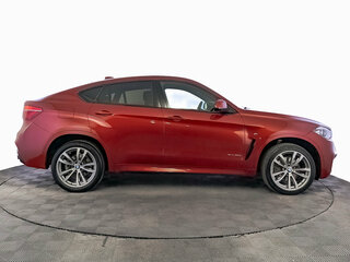 2017 BMW X6 40d II (F16), красный, 3950000 рублей, вид 4