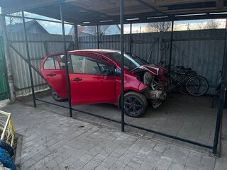 2007 Toyota Yaris II, красный, 254000 рублей, вид 2