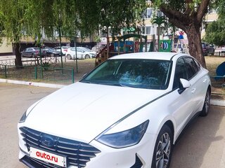 2019 Hyundai Sonata VIII (DN8), белый, 1550000 рублей, вид 1