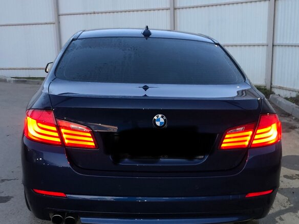 2011 BMW 5 серии 523i VI (F10/F11/F07), синий, 1650000 рублей - вид 4