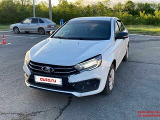 2023 Lada (ВАЗ) Vesta I Рестайлинг (NG), белый, 980000 рублей, вид 2
