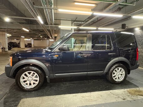 2008 Land Rover Discovery III, синий, вид 5