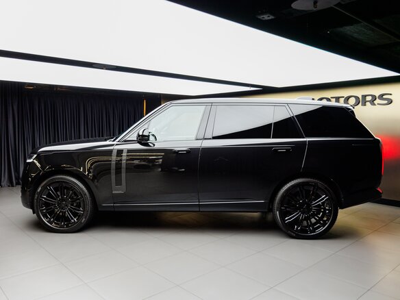 2026 Land Rover Range Rover D350 MHEV Long V, чёрный - вид 5