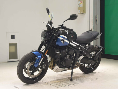 2024 Triumph Trident 660, чёрный, 967200 рублей, вид 4