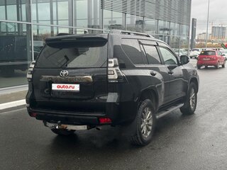 2021 Toyota Land Cruiser Prado 150 Series Рестайлинг 3, чёрный, 6400000 рублей, вид 3