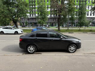 2018 Lada (ВАЗ) Vesta I, чёрный, 870000 рублей, вид 4