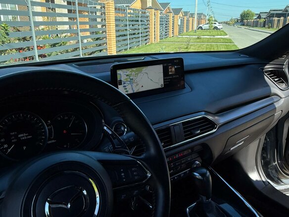 2020 Mazda CX-9 II Рестайлинг, синий, 5200000 рублей - вид 8