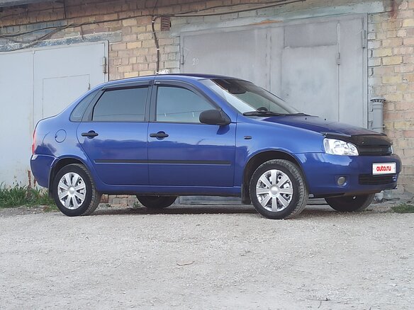 2011 Lada (ВАЗ) Kalina I, синий - вид 1