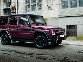 2016 Mercedes-Benz G-Класс AMG 63 AMG I (W463) Рестайлинг 3, фиолетовый, 6750000 рублей, вид 4
