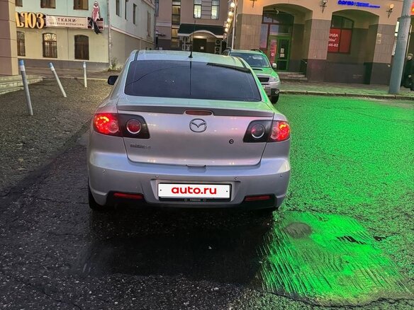 2008 Mazda 3 5-speed I (BK) Рестайлинг, серебристый, 460000 рублей - вид 3