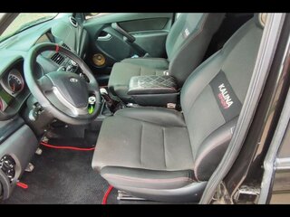 2016 Lada (ВАЗ) Kalina Sport II, чёрный, 625000 рублей, вид 4