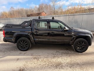 2013 Volkswagen Amarok Double Cab full-time I, чёрный, 1700000 рублей, вид 4