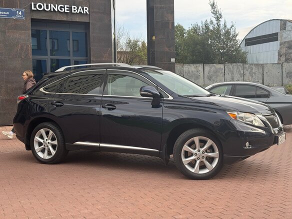 2009 Lexus RX 350 III, синий - вид 3