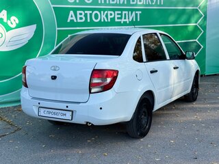 2013 Lada (ВАЗ) Granta I, белый, 375000 рублей, вид 4