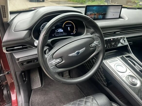 2021 Genesis GV80 I, красный, 4900000 рублей - вид 7