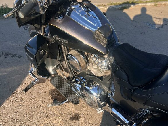 2016 Indian Roadmaster, серый, 1600000 рублей - вид 5