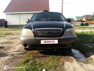2003 Kia Sedona I, чёрный, 375000 рублей, вид 1